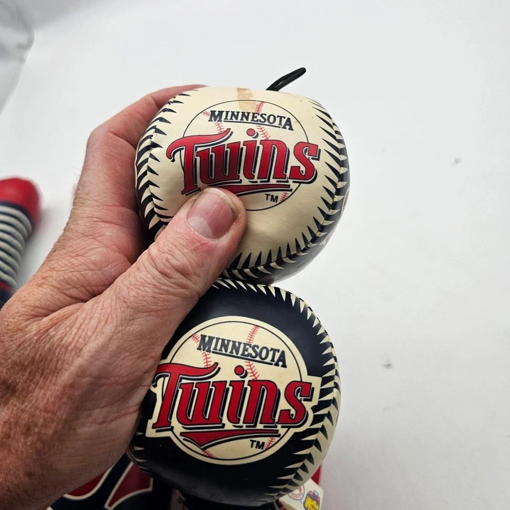 Vintage Minnesota Twins Plush One Size Blue MLB Baseball Bowling Set Good Stuff